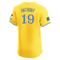 Pkot B.Red Sox #19 Roman Anthony Player Yellow Limited Elite Home Game Stitched Jerseys