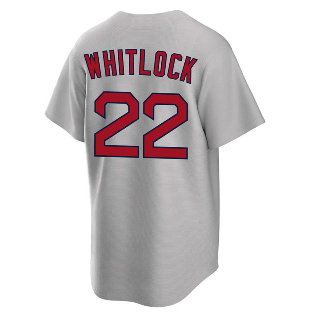 Pkot B.Red Sox #22 Garrett Whitlock Player Gray Road Home Game Stitched Jerseys