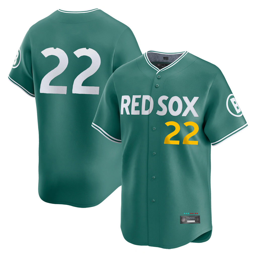 Pkot B.Red Sox #22 Garrett Whitlock Player Green City Connect Limited Home Game Stitched Jerseys
