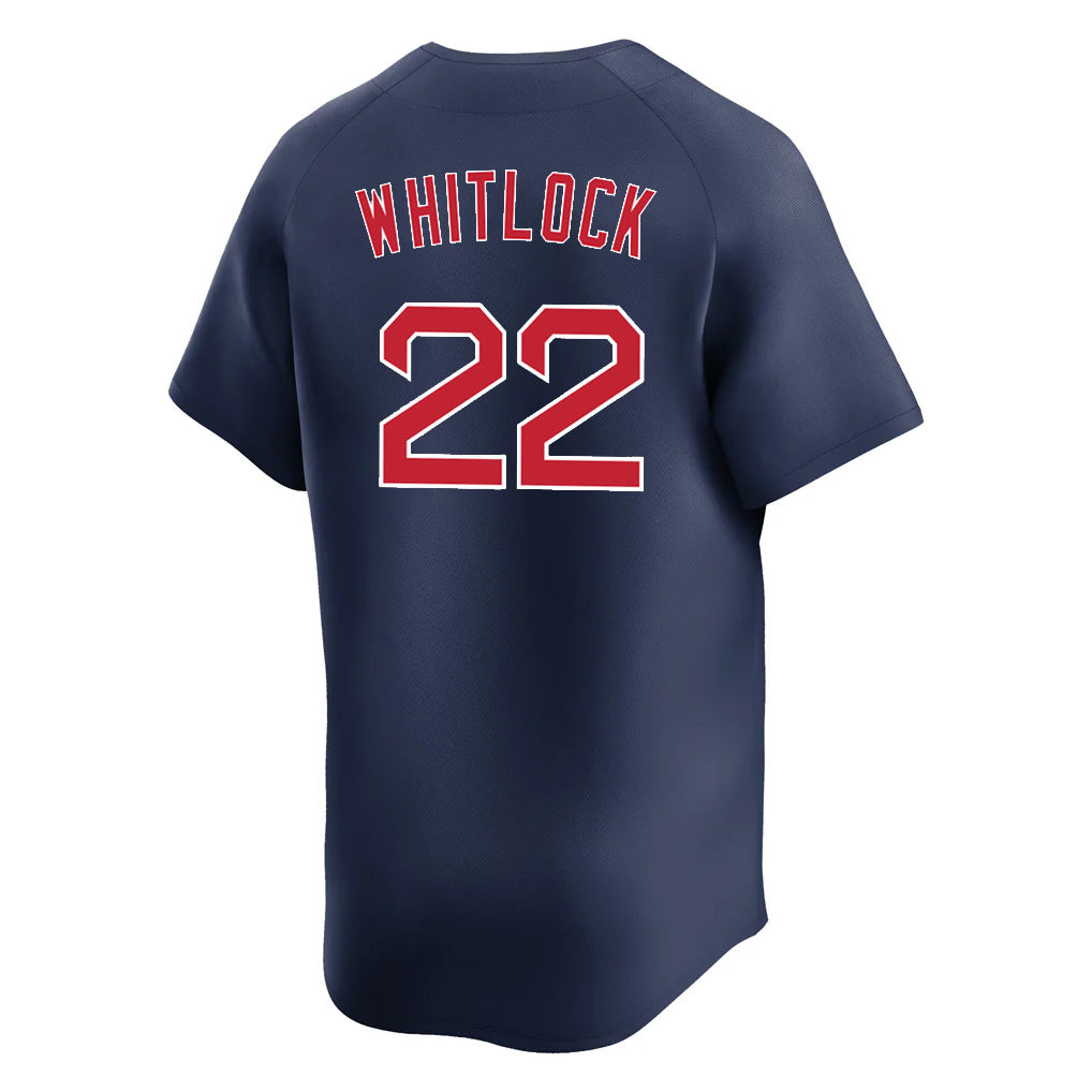 Pkot B.Red Sox #22 Garrett Whitlock Player Navy Limited Home Game Stitched Jerseys