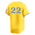 Pkot B.Red Sox #22 Garrett Whitlock Player Yellow Limited Home Game Stitched Jerseys