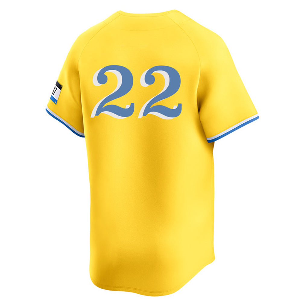 Pkot B.Red Sox #22 Garrett Whitlock Player Yellow Limited Home Game Stitched Jerseys