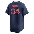 Pkot B.Red Sox #34 David Ortiz Player Navy Limited Home Game Stitched Jerseys