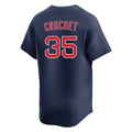 Pkot B.Red Sox #35 Garrett Crochet Player Navy Limited Home Game Stitched Jerseys