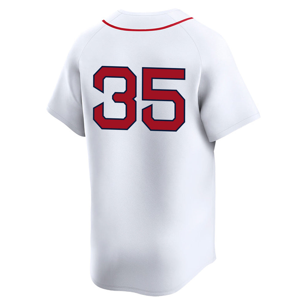 Pkot B.Red Sox #35 Garrett Crochet Player White Limited Home Game Stitched Jerseys