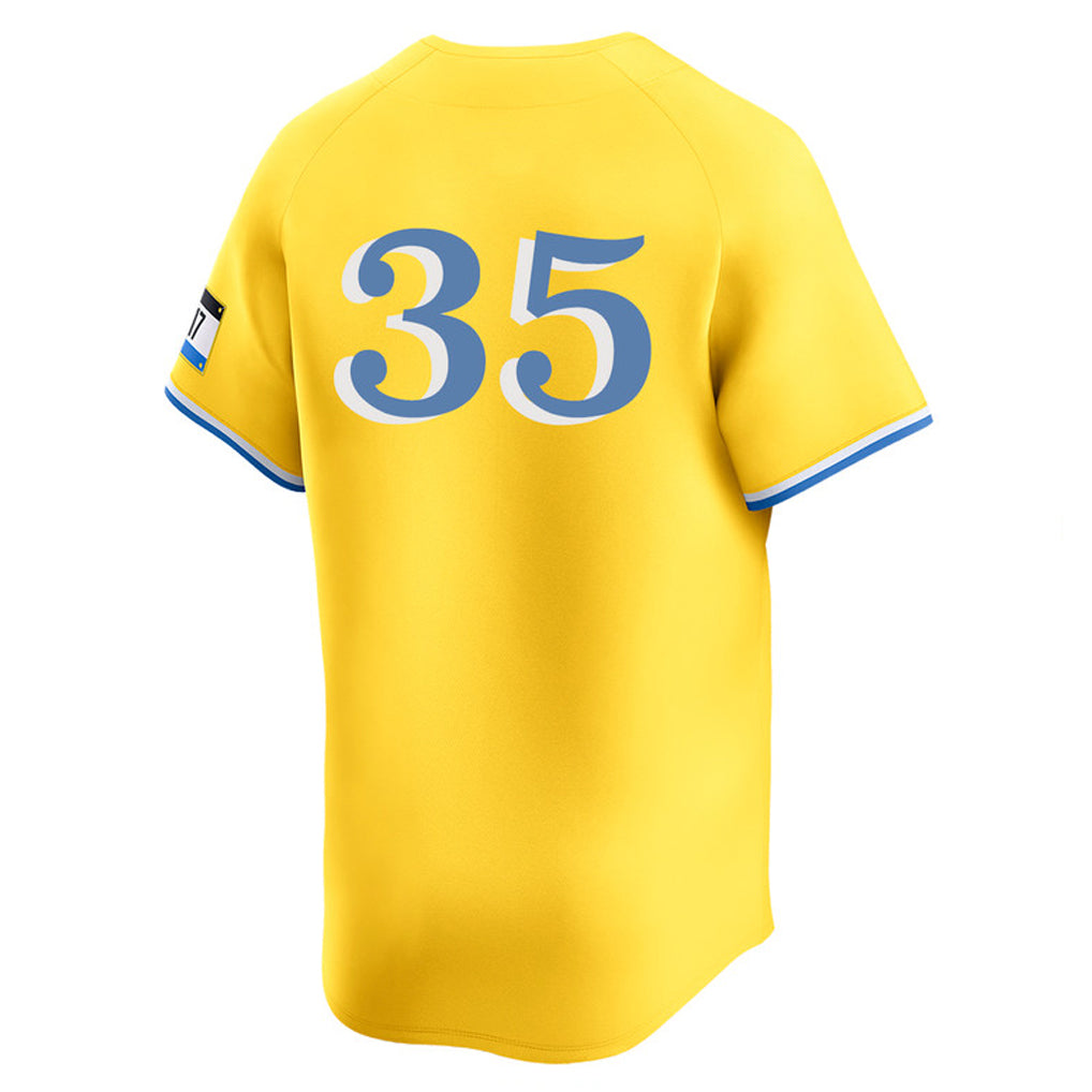 Pkot B.Red Sox #35 Garrett Crochet Player Yellow Limited Home Game Stitched Jerseys