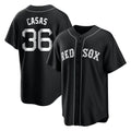 Pkot B.Red Sox #36 Triston Casas Player Black Home Game Stitched Jerseys