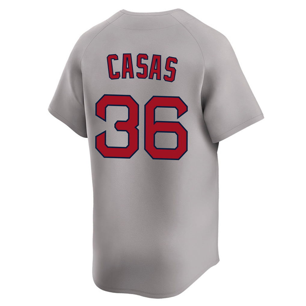 Pkot B.Red Sox #36 Triston Casas Player Gray Road Limited Home Game Stitched Jerseys
