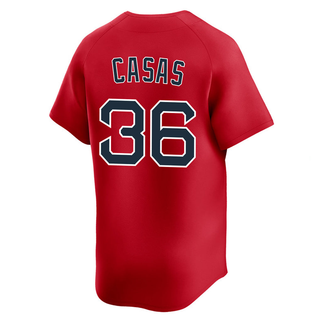 Pkot B.Red Sox #36 Triston Casas Player Red Limited Home Game Stitched Jerseys