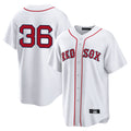 Pkot B.Red Sox #36 Triston Casas Player White Home Game Stitched Jerseys