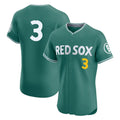 Pkot B.Red Sox #3 Ceddanne Rafaela Player Green City Connect Limited Elite Home Game Stitched Jerseys