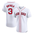 Pkot B.Red Sox #3 Ceddanne Rafaela Player White Limited Elite Home Game Stitched Jerseys