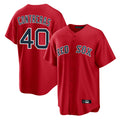 Pkot B.Red Sox #40 Willson Contreras Player Red Home Game Stitched Jerseys