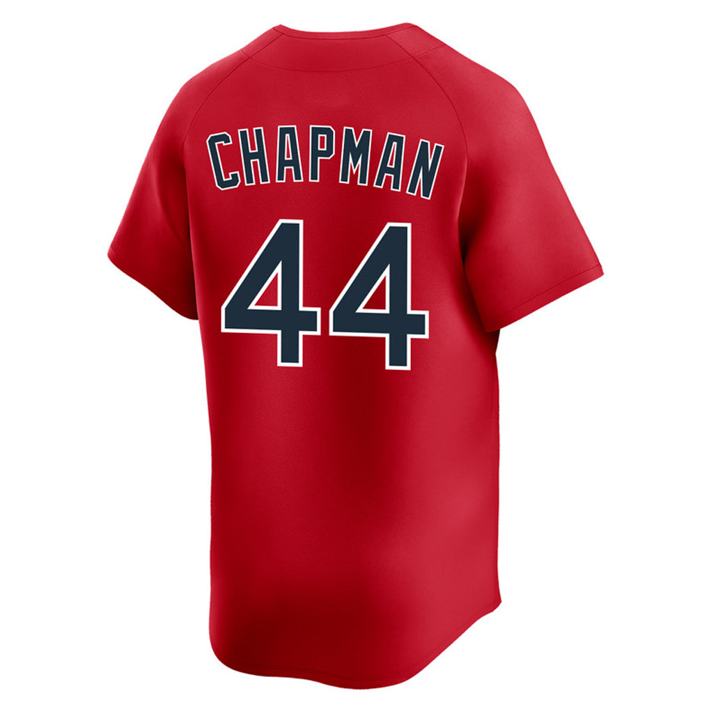 Pkot  B.Red Sox #44 Aroldis Chapman Player Red Limited Home Game Stitched Jerseys
