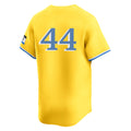 Pkot B.Red Sox #44 Aroldis Chapman Player Yellow Limited Home Game Stitched Jerseys