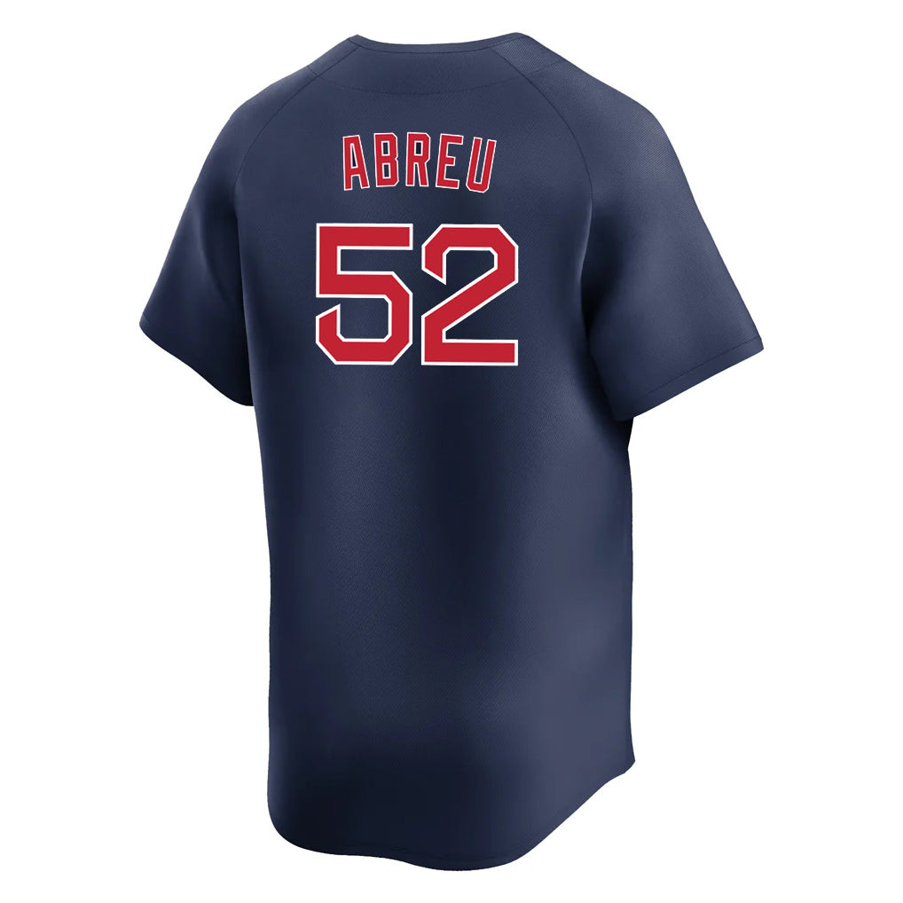Pkot B.Red Sox #52 Wilyer Abreu Player Navy Limited Home Game Stitched Jerseys