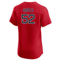 Pkot B.Red Sox #52 Wilyer Abreu Player Red Limited Elite Home Game Stitched Jerseys
