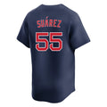 Pkot B.Red Sox #55 Ranger Suárez Player Navy Limited Home Game Stitched Jerseys