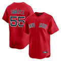 Pkot B.Red Sox #55 Ranger Suárez Player Red Limited Home Game Stitched Jerseys