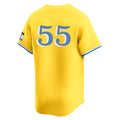 Pkot B.Red Sox #55 Ranger Suárez Player Yellow Limited Home Game Stitched Jerseys