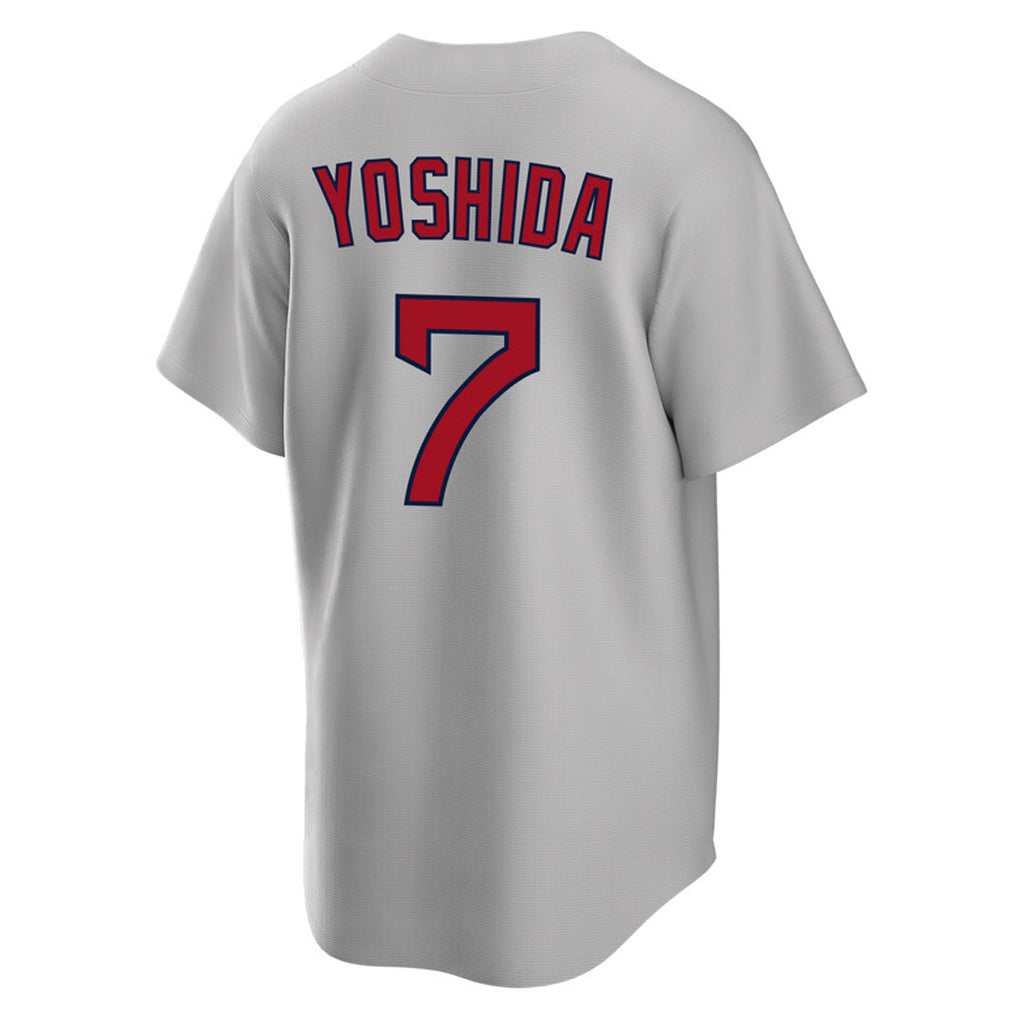 Pkot B.Red Sox #7 Masataka Yoshida Player Gray Road Home Game Stitched Jerseys