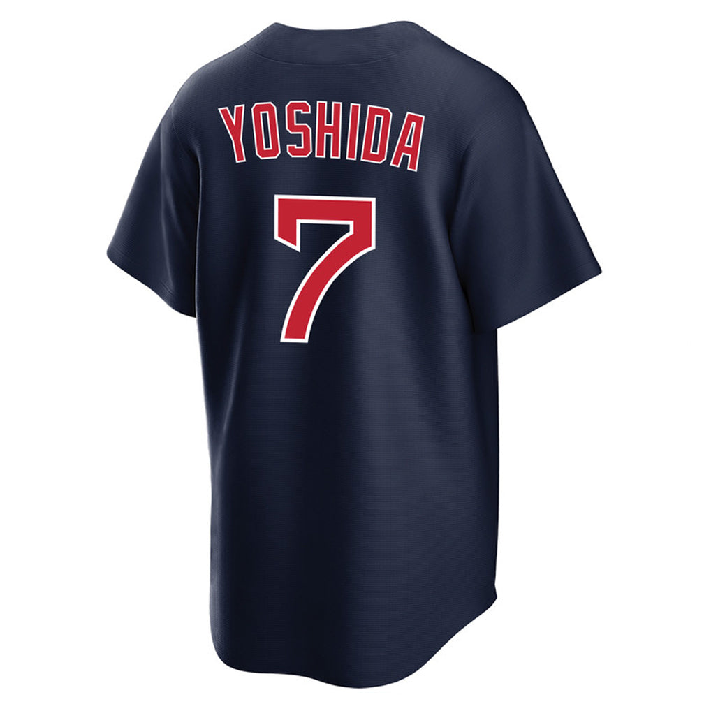 Pkot B.Red Sox #7 Masataka Yoshida Player Navy Home Game Stitched Jerseys
