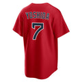 Pkot B.Red Sox #7 Masataka Yoshida Player Red Home Game Stitched Jerseys