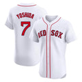 Pkot B.Red Sox #7 Masataka Yoshida Player White Limited Elite Home Game Stitched Jerseys