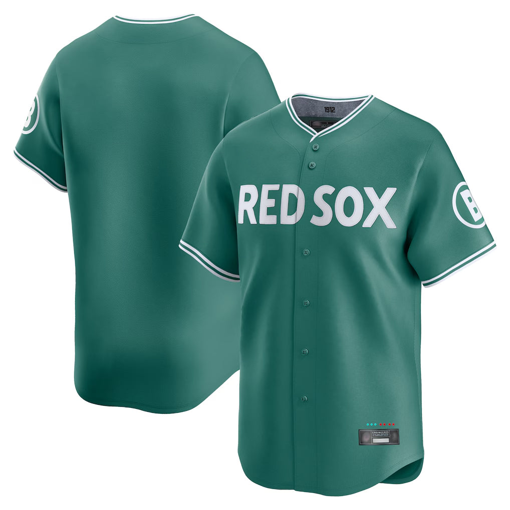 Pkot B.Red Sox ## Red Sox Blank Player Green City Connect Limited Home Game Stitched Jerseys