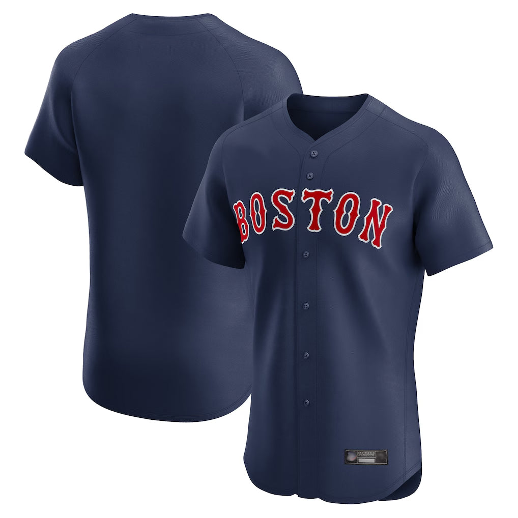 Pkot B.Red Sox ## Red Sox Blank Player Navy Limited Elite Home Game Stitched Jerseys