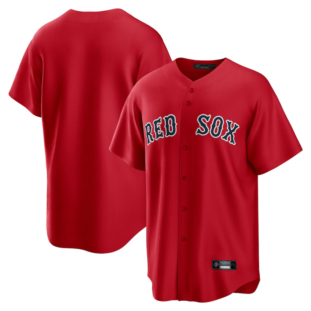 Pkot B.Red Sox ## Red Sox Blank Player Red Home Game Stitched Jerseys