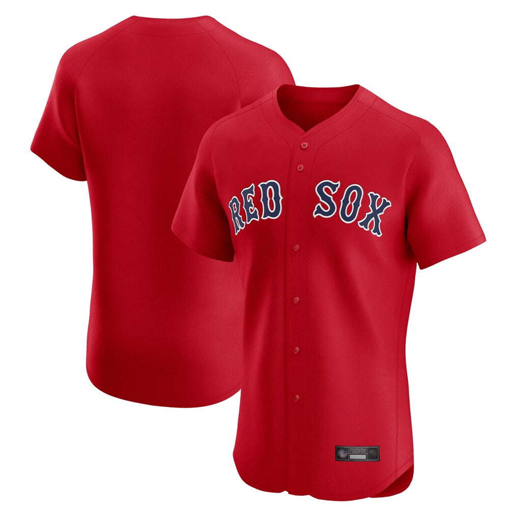 Pkot B.Red Sox ## Red Sox Blank Player Red Limited Elite Home Game Stitched Jerseys