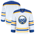 Yuxns B.Sabres White Away Authentic Pro Stitched Jerseys