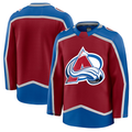 Yuxns C.Avalanche Burgundy Home Premium Jerseys