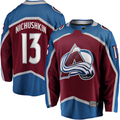 Yuxns C.Avalanche #13 Valeri Nichushkin Burgundy Breakaway Player Jerseys
