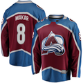 Yuxns C.Avalanche #8 Cale Makar Maroon  Home Breakaway Player Jerseys