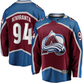 Yuxns C.Avalanche #94 Joel Kiviranta Maroon Home Premier Breakaway Player Jerseys
