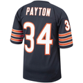 Yuxns C.Bears 1985 #34 Walter Payton Mitchell & Ness Navy Authentic Throwback Retired Player Stitched Puhic Jerseys