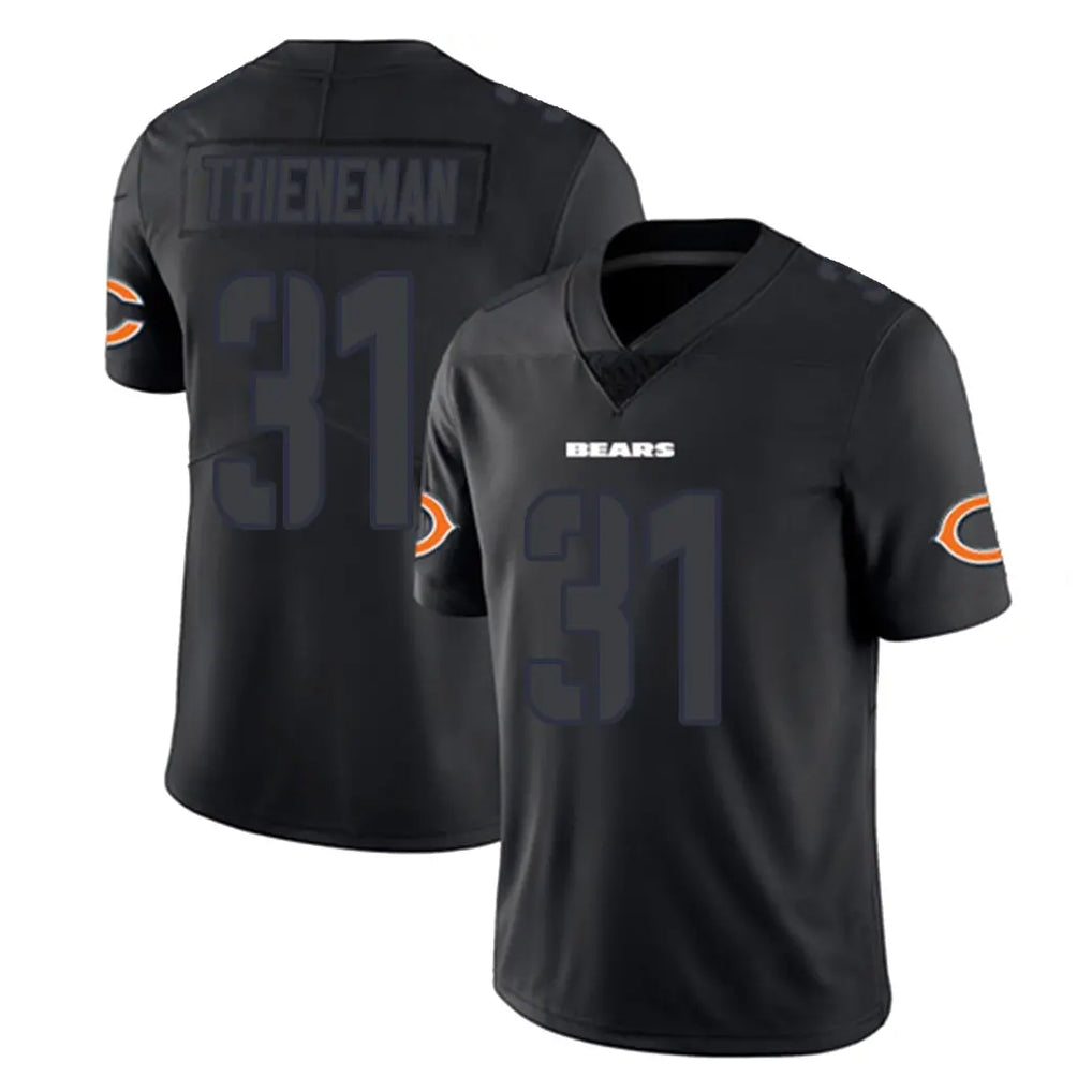 Yuxns C.Bears #31 Dillon Thieneman Player Black Impact Limited Game Stitched Jerseys