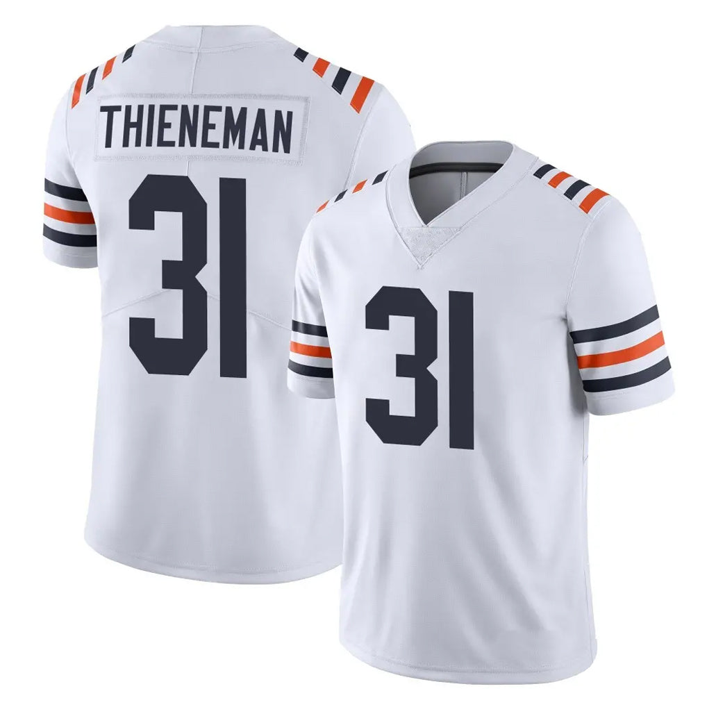 Yuxns C.Bears #31 Dillon Thieneman Player White Classic Vapor Limited Home Game Stitched Jerseys