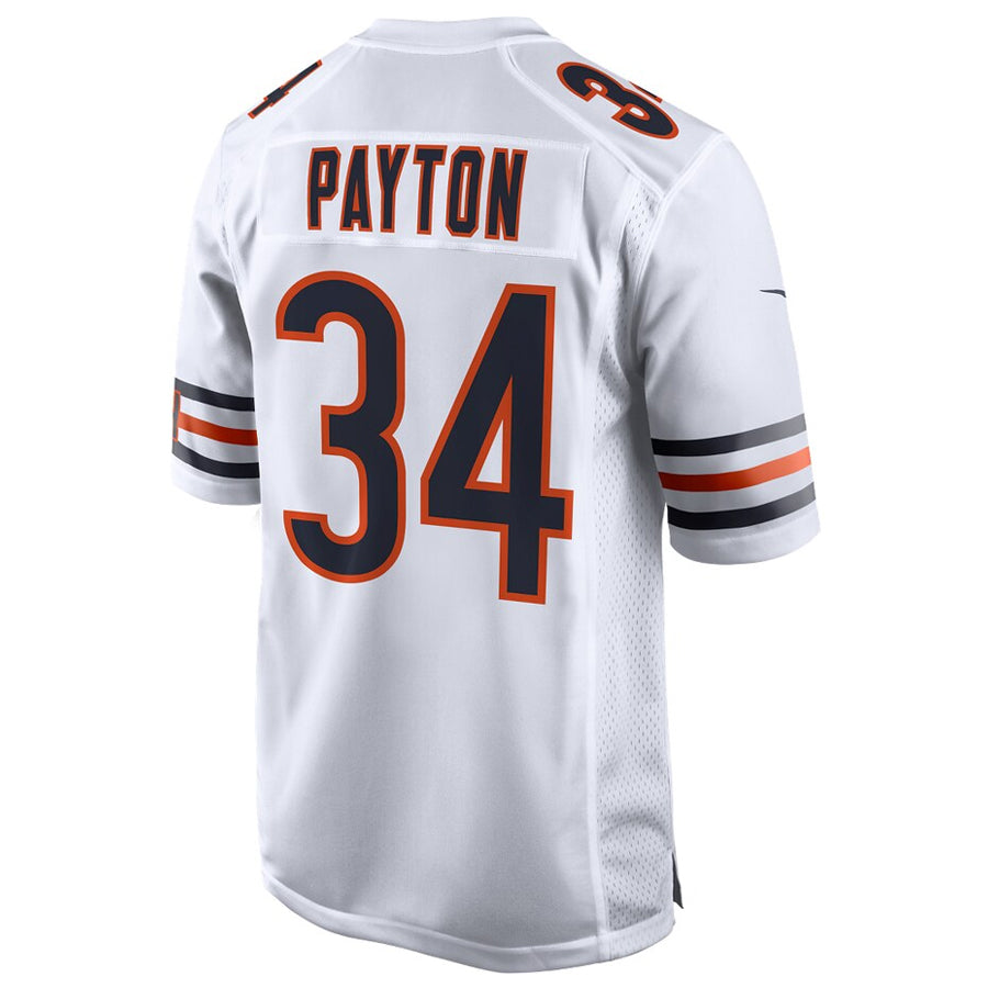 Yuxns C.Bears #34 Walter Payton Player White Home Game Stitched Jerseys