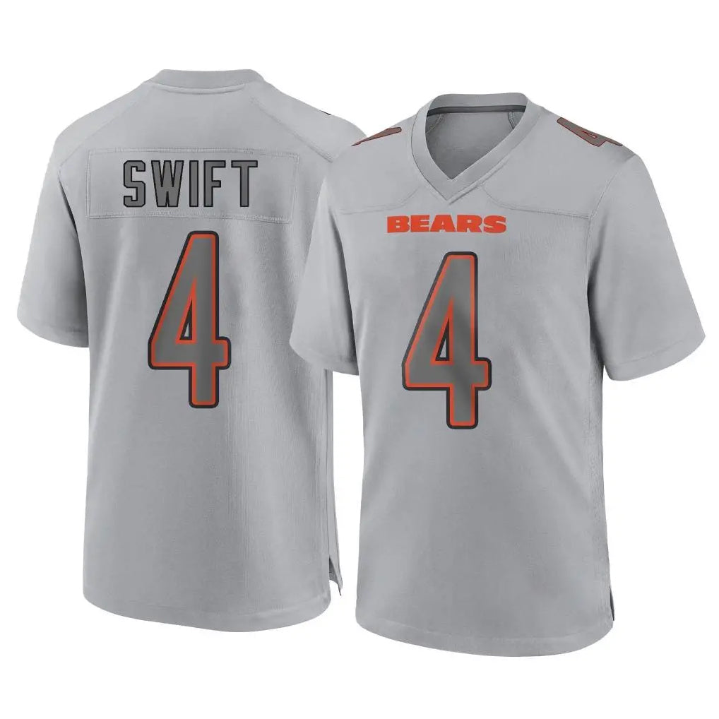 Yuxns C.Bears #4 D'Andre Swift Player Black Impact Limited Game Stitched Jerseys