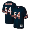 Yuxns C.Bears #54 Brian Urlacher Player Navy Mitchell & Ness Legacy Replica Stitched Jerseys