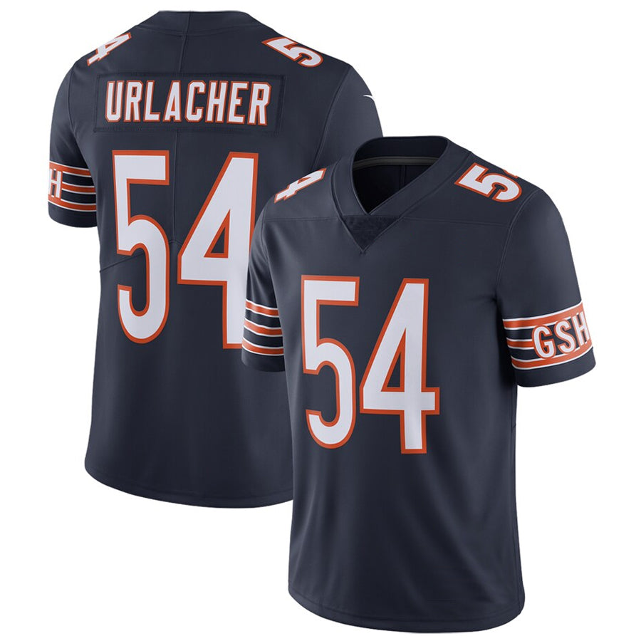 Yuxns C.Bears #54 Brian Urlacher Player Navy Vapor Limited Game Stitched Jerseys
