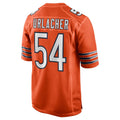 Yuxns C.Bears #54 Brian Urlacher Player Orange Home Game Stitched Jerseys