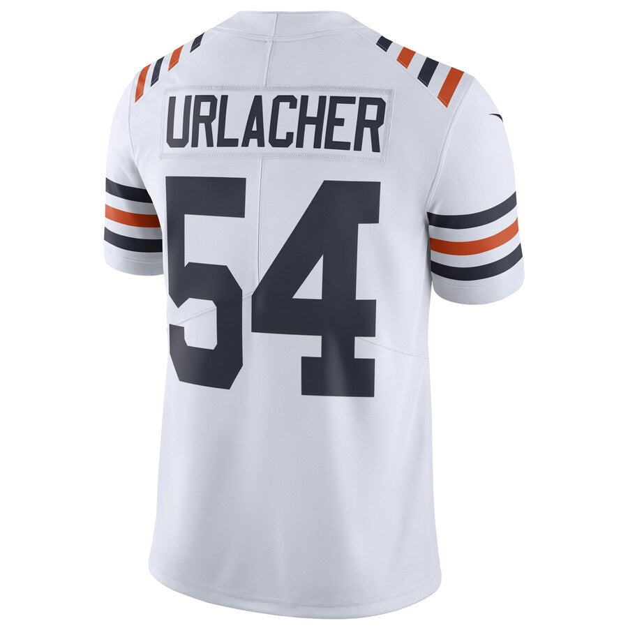 Yuxns C.Bears #54 Brian Urlacher Player White Alternate Classic Limited Stitched Jerseys