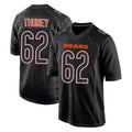 Yuxns C.Bears #62 Joe Thuney Player Carbon Black Fashion Game Stitched Jerseys