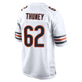Yuxns C.Bears #62 Joe Thuney Player White Home Game Stitched Jerseys