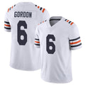 Yuxns C.Bears #6 Kyler Gordon Player White Classic Vapor Limited Home Game Stitched Jerseys