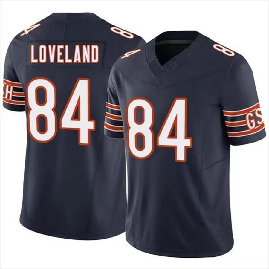 Yuxns C.Bears #84 Colston Loveland Player F.U.S.E. Limited Navy Game Stitched Jerseys